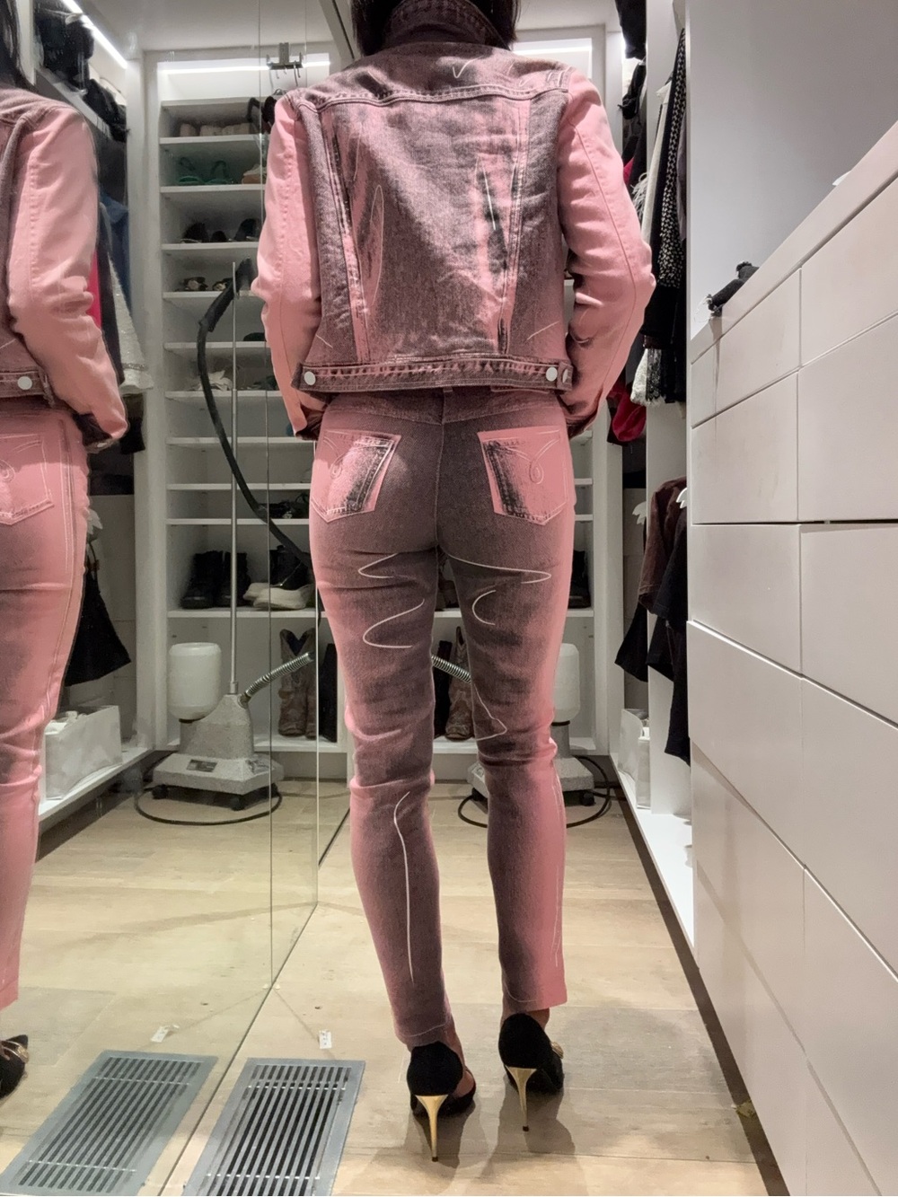 Rare Moschino Couture Matching Jacket & Pants Set View 3